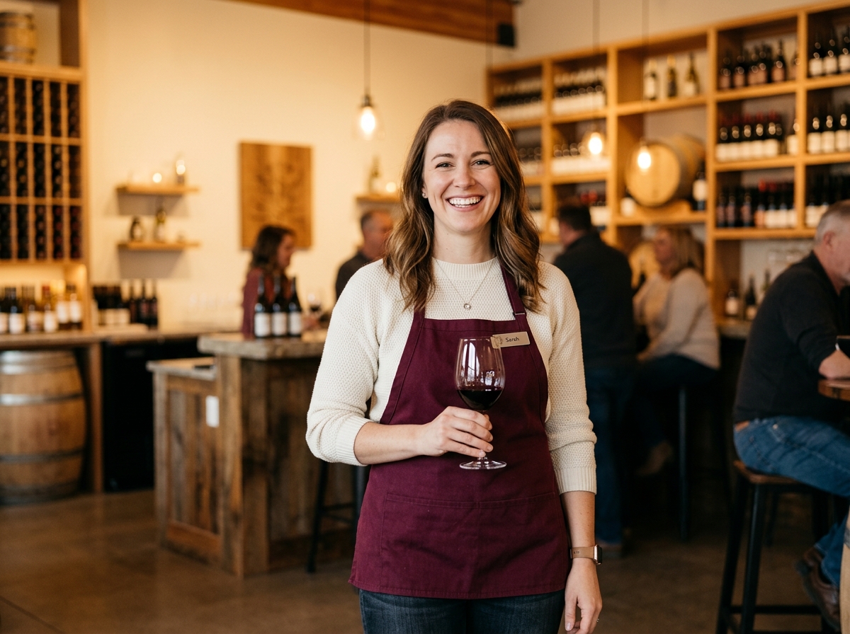 Wine educator portrait