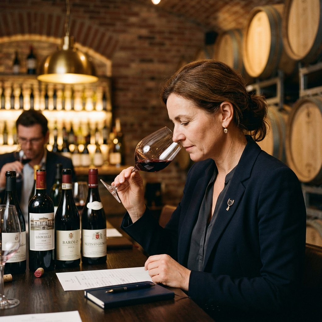 Wine tasting