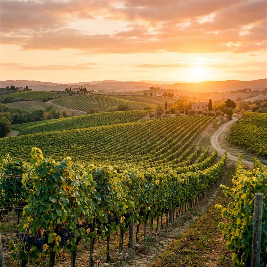 Vineyard landscape