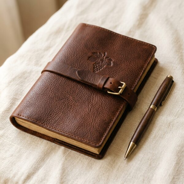 Wine Tasting Journal Leather wine tasting journal